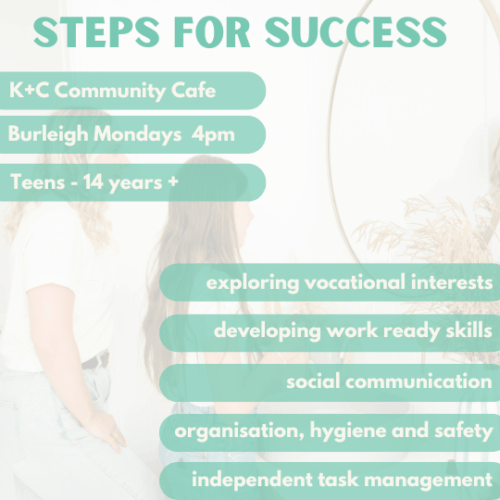 Steps for Success | Burleigh | Monday’s at 4.00pm